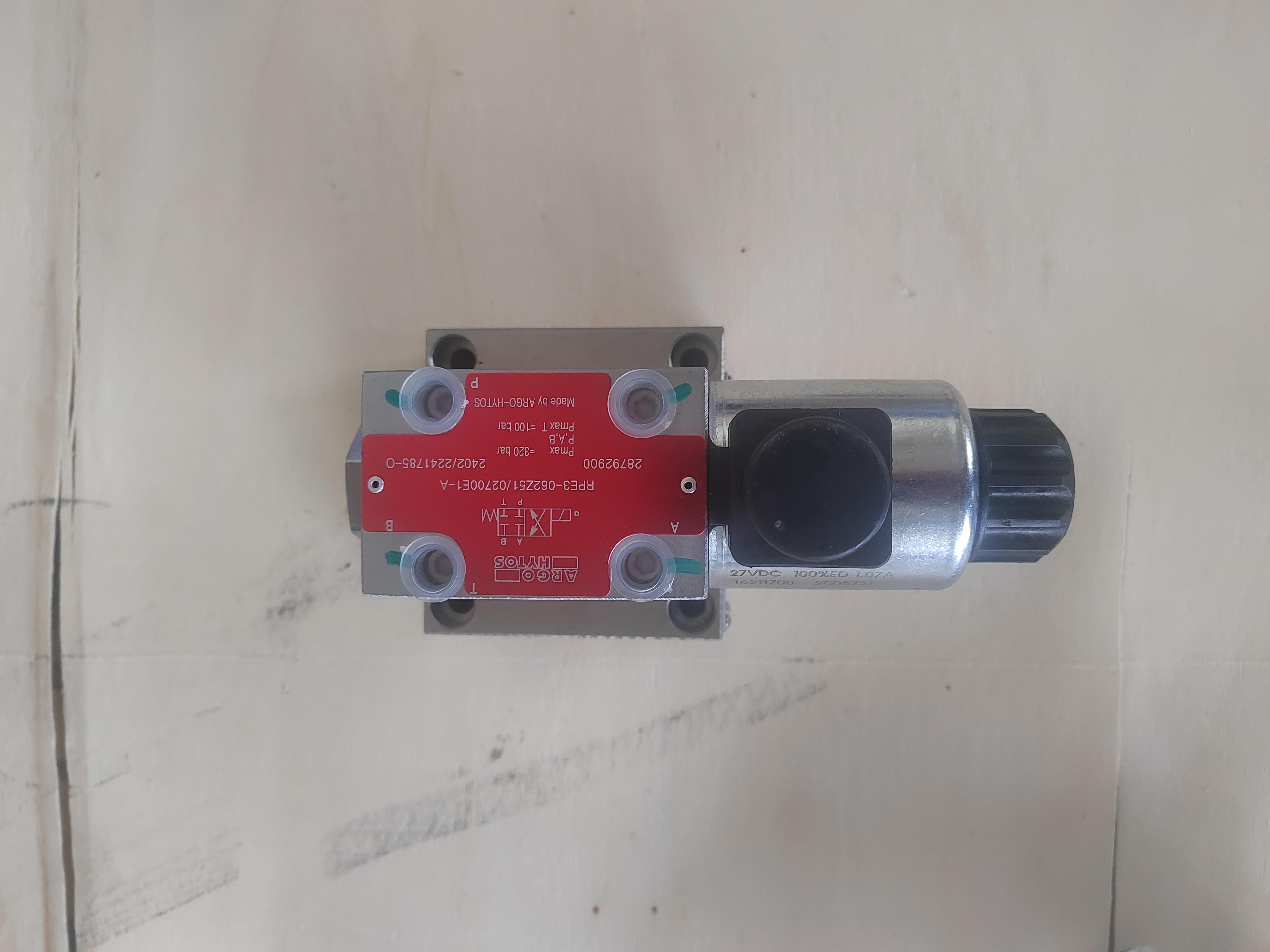 XCMG 803076598 80-FK02 (Yage) self release valve for XR150DIII